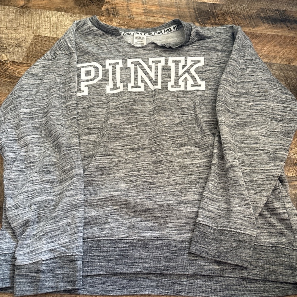 PINK Victoria's Secret Heathered Sweatshirt